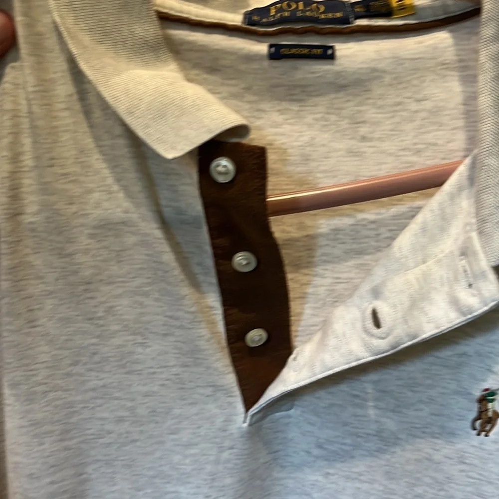 Polo Ralph Lauren men’s long sleeve cotton polo size xlarge.